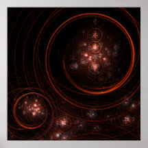 Copie d'art abstrait de Starlight Posters