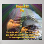 Copie de Jour de la Déclaration d'Indépendance Posters