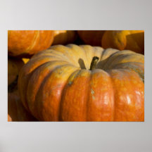 Copie de toile :  Grand citrouille Affiche