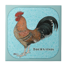 Coq de Tournaisis Carreau