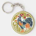 Coq Keychain Porte-clefs
