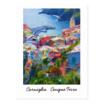 Corniglia Cinque Terre Italien Postkarte