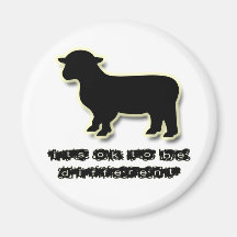 Correct pour être un mouton noir différent magnets pour réfrigérateur
