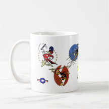 Corrections WW II de militaires des USA Mugs À Café