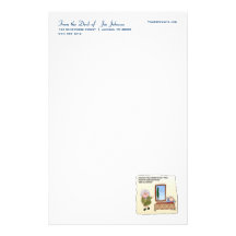 Couch-Kartoffel-lustiges Spaß-Schlund-Briefpapier Personalisiertes Druckpapier