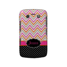 Couleur d'arrière - plan de PixDezines Chevron/DIY Coque Blackberry Bold