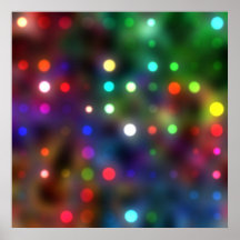 Couleurs abstraites lumineuses affiches