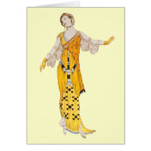Couture de Haute Cartes De Vœux