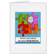 crafterKate - Puzzlespiel notecard Karte