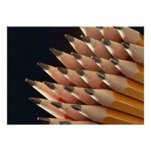 Crayons pointus faire-parts