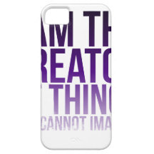Créateur des choses inimaginables coque iPhone 5 Case-Mate