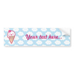 Crème glacée de Kawaii autocollants pour voiture