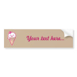Crème glacée de Kawaii autocollants pour voiture