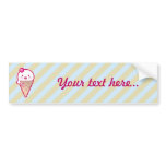 Crème glacée de Kawaii autocollants pour voiture