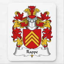 Crête de famille de Rappe Tapis De Souris