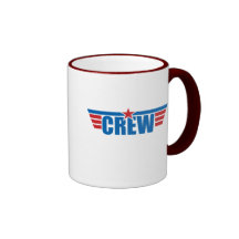 Crew Wings Abzeichen - Luftfahrt Tee Haferl
