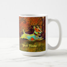 cric Russell dans la tasse d'automne
