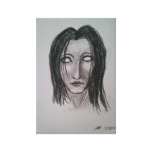 croquis noir d'original de sorcière toiles tendues