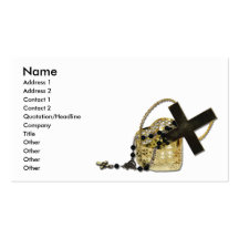 CrossandRosary, Name, Adresse 1, Adresse 2, Betrug Visitenkarten Vorlage