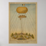 Cru de ballon de château d'air de l'expo 1894 d'An Posters