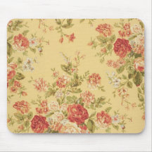 cru floral tapis de souris