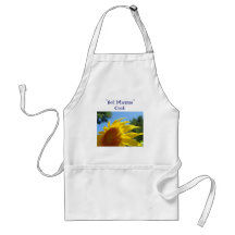 Cuisinier chaud de maman ! tournesol jaune de cade