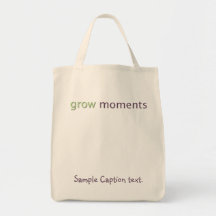 cultivez l'épicerie fourre-tout de moments sacs de toile