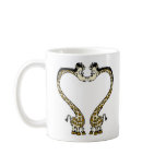 Cup-Giraffe Love Couple Valentine Mugs