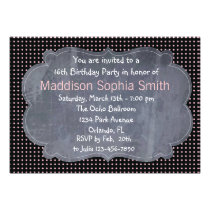 Custom Pink Sweet 16 Birthday Invitations einladungen