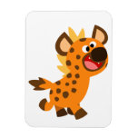 Cute Little Cartoon Hyena Flexible Magnet magnets