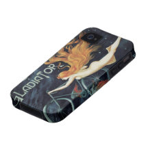 Cycles roux de gladiateur de femme de Nouveau d'ar Coques iPhone 4/4S
