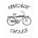 cycles vintages cartes postales