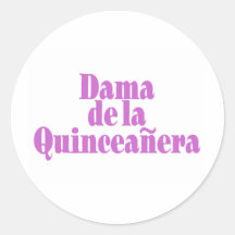 Dama de las Quinceanera Adhésifs