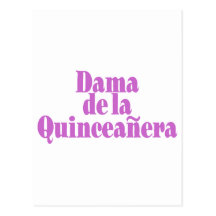 Dama de las Quinceanera Cartes Postales