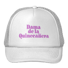 Dama de las Quinceanera Casquettes De Camionneur