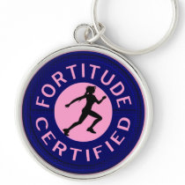 Damen Kraft zugelassenes laufendes Keychain