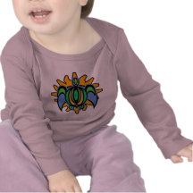 Dämmerungs-Schildkröte-Säuglings-lange Hülse Shirts