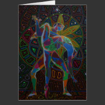 Dancing digital - 2013 as greeting card karten