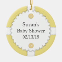 Danke Babyparty-Bevorzugungs-Verzierung Ornament