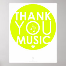 danke MUSIK Poster