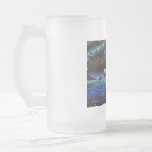 Dansant dans les étoiles, tasse givrée