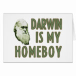 Darwin est mon homeboy cartes