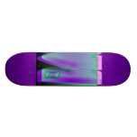 Das BA der Rückseite Skateboard Brett