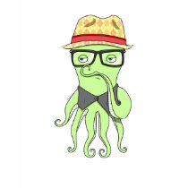 Das Hemd der Hippie-Kraken-Männer