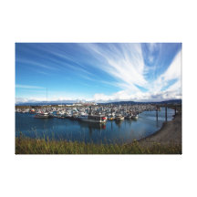 Das Homer-Spucken, Alaska-Druck Leinwand Drucke