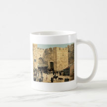 Das Jaffa-Tor, Jerusalem, Landsklassiker Foto Kaffeehaferl