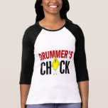 Das Küken 1 des Schlagzeugers T-shirt