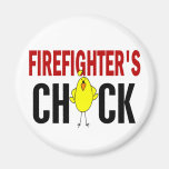 Das Küken des Feuerwehrmanns Magnets