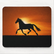 Das laufende Pferd Mousepads