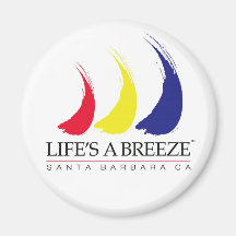 Das Leben ist ein Breeze™_Paint-The-Wind_Santa Bar Magnete